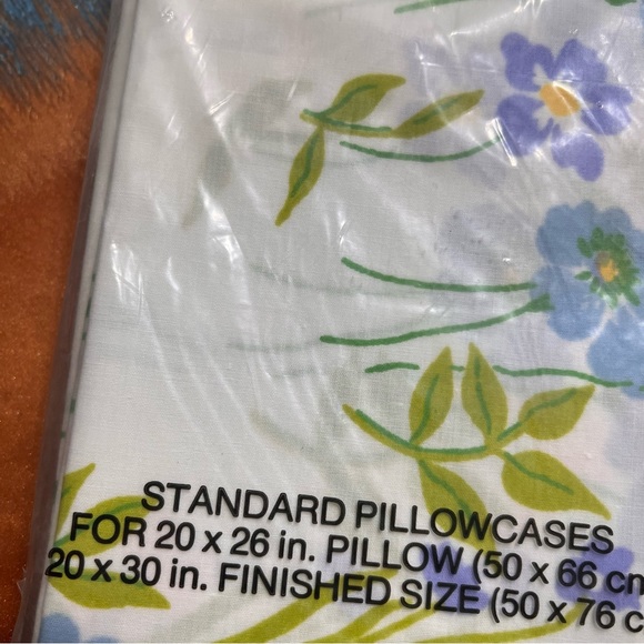 Vintage Utica by JP Stevens Happy Flowers Sheet Set Full Size 4 Pieces NWT - Picture 6 of 12